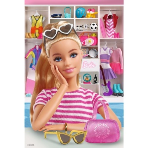 PUZZLE TREFL 100 BARBIE SA O CUNOASTEM PE BARBIE - Img 2