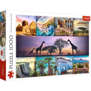 PUZZLE TREFL 1000 AFRICA - Img 1
