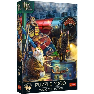 PUZZLE TREFL 1000 PREMIUM PLUS EXPRESUL VRAJITOR - Img 1