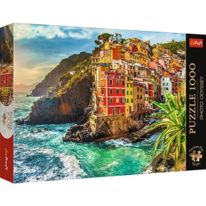 PUZZLE TREFL 1000 PREMIUM PLUS PHOTO ODYSSEY ORASUL RIOMAGGIORE - Img 1