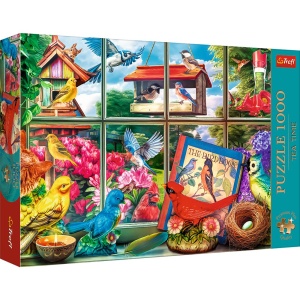 PUZZLE TREFL 1000 PREMIUM PLUS TEA TIME LUMEA PASARILOR - Img 1