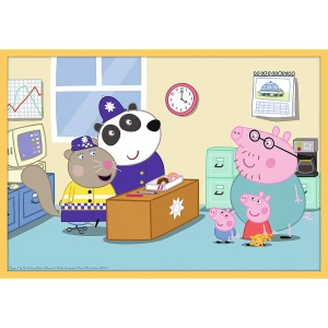 PUZZLE TREFL 10IN1 INTALNESTE-O PE PEPPA PIG - Img 2