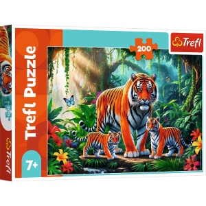 PUZZLE TREFL 200 OBICEIURILE TIGRULUI - Img 1