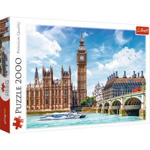 PUZZLE TREFL 2000 LONDRA BIG BEN - Img 1