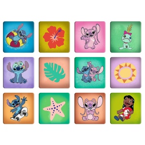 PUZZLE TREFL 2IN1 MEMO MOOMIN DISNEY STITCH LILO - Img 4