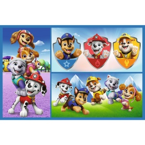 PUZZLE TREFL 2X70 PATRULA CATELUSILOR ECHIPA CATELUSILOR - Img 2