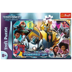 PUZZLE TREFL 300 TRANSFORMERS IN LUMEA ROBOTILOR - Img 3