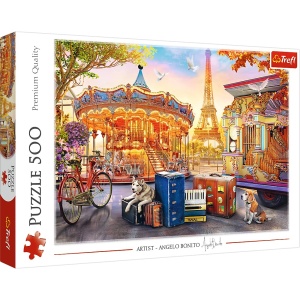 PUZZLE TREFL 500 SARBATOARE IN PARIS - Img 1