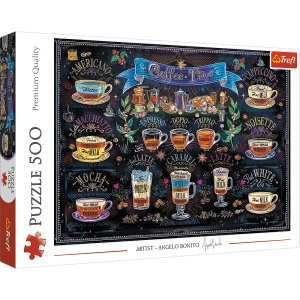 PUZZLE TREFL 500 TIPURI DE CAFEA - Img 1