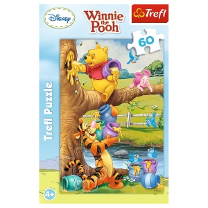 PUZZLE TREFL 60 WINNIE THE POOH TOTI LA TREABA - Img 3