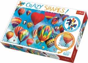 PUZZLE TREFL 600 CU PIESE CIUDATE - BALOANE COLORATE - Img 1