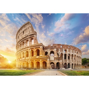 PUZZLE TREFL UFT 1000 COLLOSEUM ROMA - Img 2