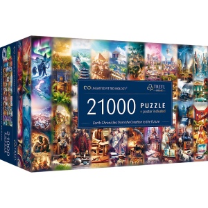 PUZZLE TREFL UFT 21000 CRONICI PAMANTESTI DE LA CREATIE LA VIITOR - Img 1