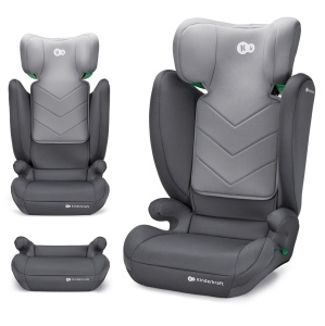 SCAUN AUTO KINDERKRAFT I-SPARK, I-SIZE 100-150 CM, GREY - Img 2