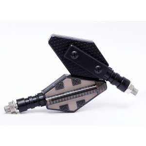 Set 2 lampi Semnalizare Moto, model CROSS, cu 2 functii, pozitie si semnalizare, tensiune 12V - Img 2