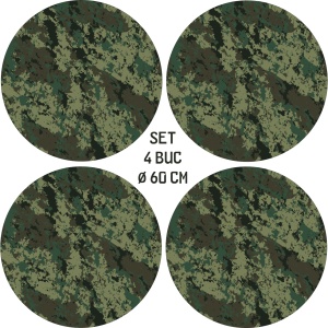 Set 4 Folii Imprimate Outdoor cu EcoSolvent, autoadezive, pentru decorarea jantelor auto, dimetru 60 cm, model FJT-07 - Img 4