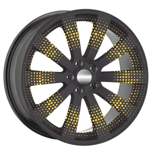 Set 4 Folii Imprimate Outdoor cu EcoSolvent, autoadezive, pentru decorarea jantelor auto, dimetru 60 cm, model FJT-41 - Img 3