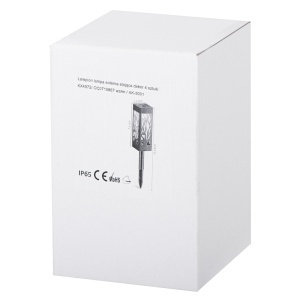 Set 4 lampi solare de gradina cu picior tip "Lampion" cu LED - Img 9