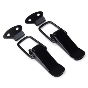 Set clipsuri pentru capota, 89 mm, culoare neagra - Img 3