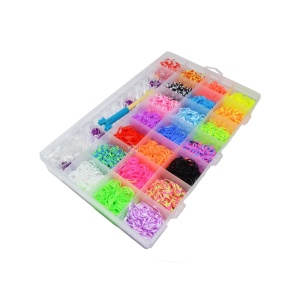 Set creativ elastice, 4200 piese/cutie - Img 1
