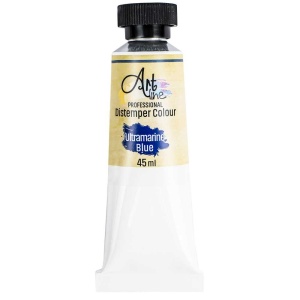 Tempera Art, ALBASTRU REGAL, 45ml, 6 buc/set - ARTLINE - Img 2