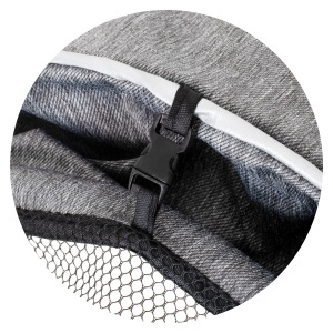 Tricicleta si Carucior pentru copii Premium TRIKE FIX V3 culoare Gri - Img 9