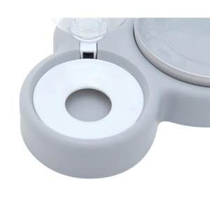 Vas Dublu Inclinat pentru hranire pisici cu Dispenser Apa, AVX-AG684E - Img 4