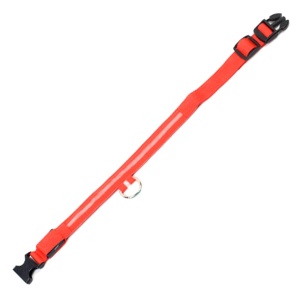 Zgarda iluminata cu LED Rosu, pentru caine sau pisica, AVX-AG232R - Img 2