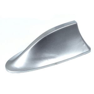 Antena auto activa AM - FM tip "SHARK TAIL" culoare SILVER - Img 2