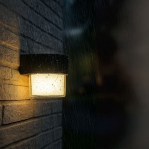 Aplica LED Exterior MIRA, 1 Sursa de lumina, Lumina Calda, Negru - Img 2