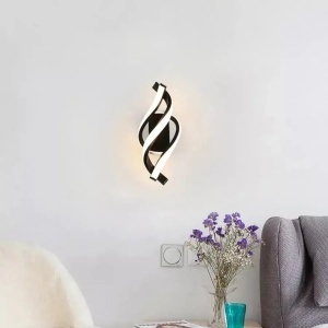 Aplica LED Reid 14W, Lumina Rece/Calda/Neutra, Negru - Img 2
