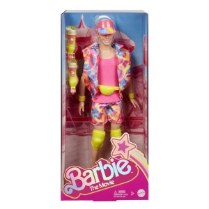 BARBIE THE MOVIE PAPUSA KEN CU PATINE CU ROTILE - Img 1