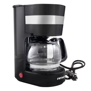 Cafetiera auto pentru TIR, Camion, Autocar, alimentare 24V, putere 300W, volum 650ml - Img 1
