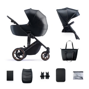 CARUCIOR 2 IN 1 KINDERKRAFT PRIME 2, VENEZIAN BLACK - Img 1