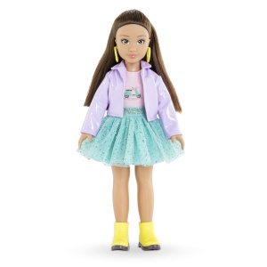 COROLLE SET SAPTAMANA MODEI LA MILANO PAPUSA LUNA 28CM - Img 3