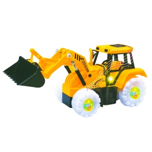 Excavator cu frictiune, lumina/sunet, 30x11x13 cm - Img 1