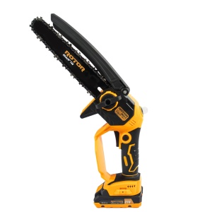 Fierastrau cu lant si acumulator ROTOR RMC21-8, 21V / 2Ah, Brushless , Ungere lanț , - Img 3
