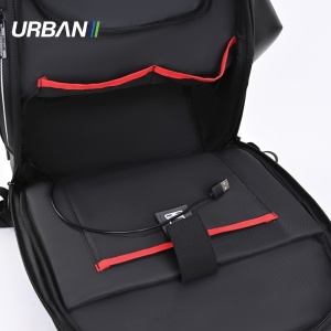 Ghiozdan compartiment laptop, URBAN BULLET, 46x35x15 cm - OFFISHOP - Img 2