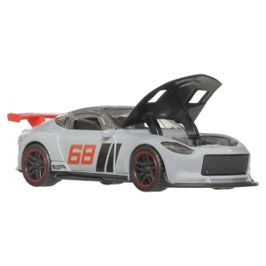 HOT WHEELS MASINUTA METALICA CU SISTEM PULL BACK 2023 NISSAN Z CUSTOM HW MODIFIED SCARA 1:43 - Img 4