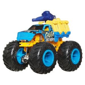 HOT WHEELS MONSTER TRUCK MASINUTA CRUSH DELIVERY SCARA 1:64 - Img 3
