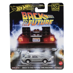 HOT WHEELS POP CULTURE MASINUTA METALICA BACK TO THE FUTURE SCARA 1:64 - Img 1