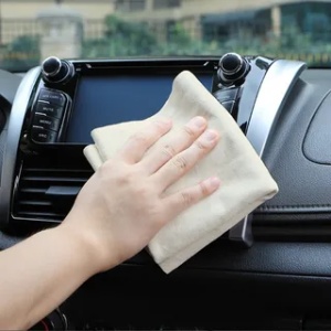 Laveta Sintetica Super Absorbanta Imitatie Piele de Caprioara, dimensiune 43 x 32 cm - Img 2