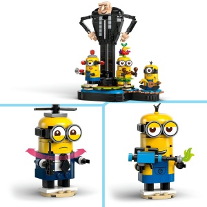 LEGO DESPICABLE ME4 GRU SI MINIONII DIN CARAMIZI 75582 - Img 4