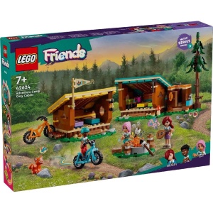 LEGO FRIENDS CABANE CONFORTABILE IN TABARA DE AVENTURI 42624 - Img 1