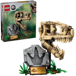 LEGO JURASSIC WORLD FOSILE DE DINOZAUR CRANIU DE TREX 76964 - Img 3