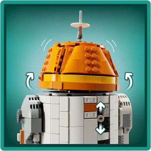 LEGO STAR WARS DROID ASTROMECH CHOPPER C1-10P 75416 - Img 4