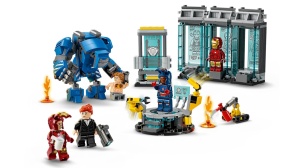 LEGO SUPER HEROES LABORATORUL LUI IRON MAN SALA ARMURILOR 76315 - Img 2