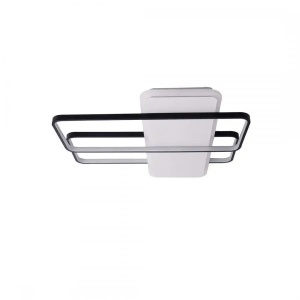 Lustra LED cu telecomanda ARIANNA 75W, 3 Elemente, lumina Rece/Calda/Neutra, Dimabila, Negru - Img 2