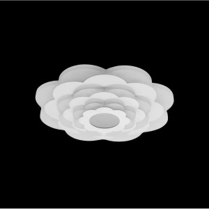 Lustra LED NEXA 3D, 36W, Diametru 24cm, lumina Rece/Calda/Neutra, Alb - Img 2