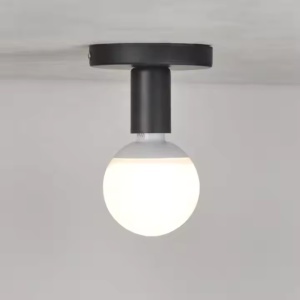 Lustra MODERNIST Mono 1x E27, Negru, Design Modern - Img 2